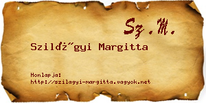 Szilágyi Margitta névjegykártya
